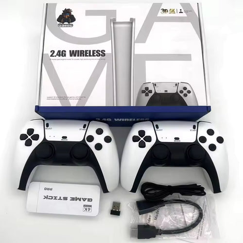 M15 4K HD Game Console P5 2.4G Wireless Controllers 20+Simulators GB2 DDR3 256MB 64G 20,000 Games Retro Video Game Console